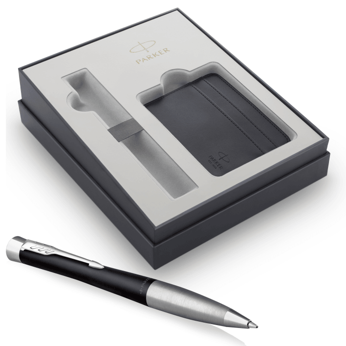 Parker Urban Ballpoint Pen Card Holder Wallet Gift Set 2158812 - SuperOffice