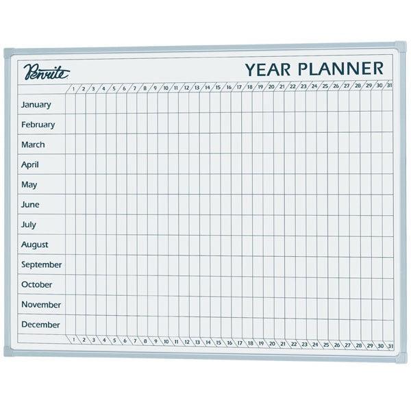 Penrite Year Planner 1200x900mm QTYEAR1209 - SuperOffice