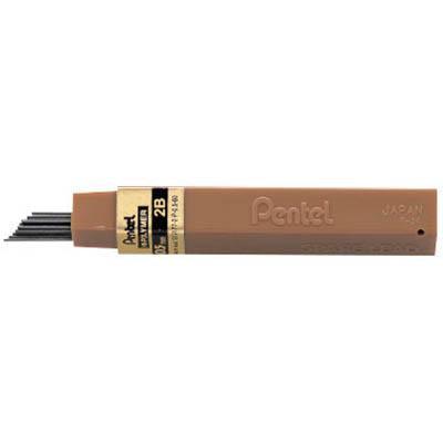 Pentel Hi-Polymer Lead Refills 2H 0.5Mm Tube 12 100C-2H - SuperOffice
