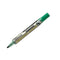 Pentel Maxiflo Permanent Marker Bullet Point Green Box of 12 NLF50-D (Box 12) - SuperOffice