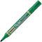 Pentel N850 Permanent Marker Bullet Tip 1.5mm Point Green Box 12 N850-D (Box 12) - SuperOffice