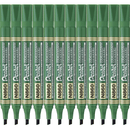 Pentel N860 Permanent Marker Chisel Point Green Box 12 N860-D - SuperOffice