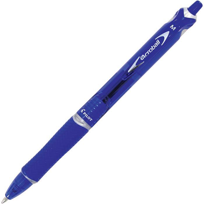 Pilot Acroball Retractable Ballpoint Pen 1.0Mm Blue 625042 - SuperOffice