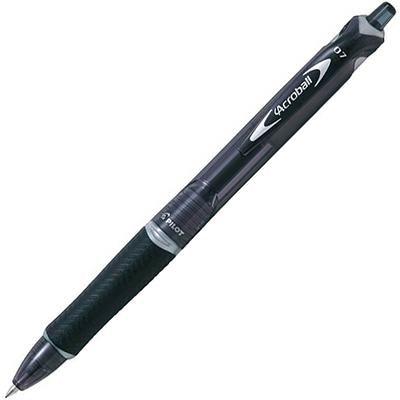 Pilot Acroball Retractable Ballpoint Pen Fine Black 625001 - SuperOffice