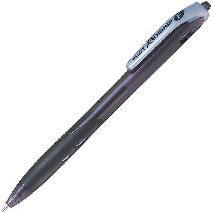 Pilot Begreen Rexgrip Retractable Ballpoint Pen 0.7Mm Black 612370 - SuperOffice