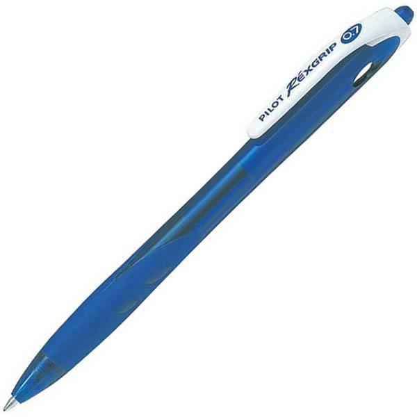 Pilot Begreen Rexgrip Retractable Ballpoint Pen 0.7Mm Blue 612372 - SuperOffice