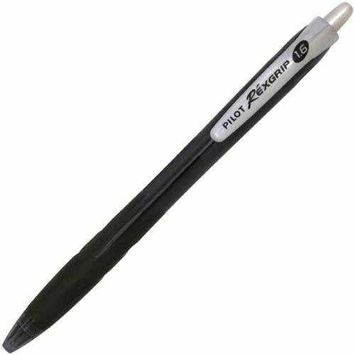 Pilot Begreen Rexgrip Retractable Ballpoint Pen 1.6Mm Black 612360 - SuperOffice