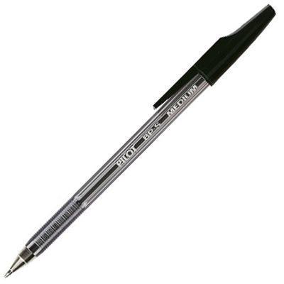 Pilot Bp-S Stick Type Ballpoint Pen 1.0Mm Black BPSMB - SuperOffice