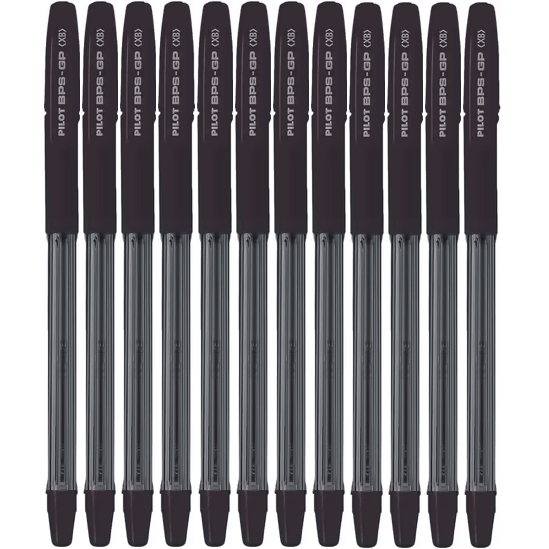 Pilot BPS-GP Ballpoint Pen Extra Broad 1.6mm Black Box 12 623233 (Box 12) - SuperOffice