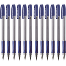 Pilot BPS-GP SuperGrip Ballpoint Pen Medium 1.0mm Blue Box 12 BPSGPM (Blue Med Box 12) - SuperOffice