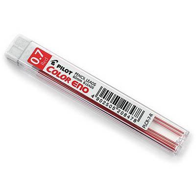 Pilot Color Eno Coloured Lead 0.7Mm Red Box 12 614310 - SuperOffice