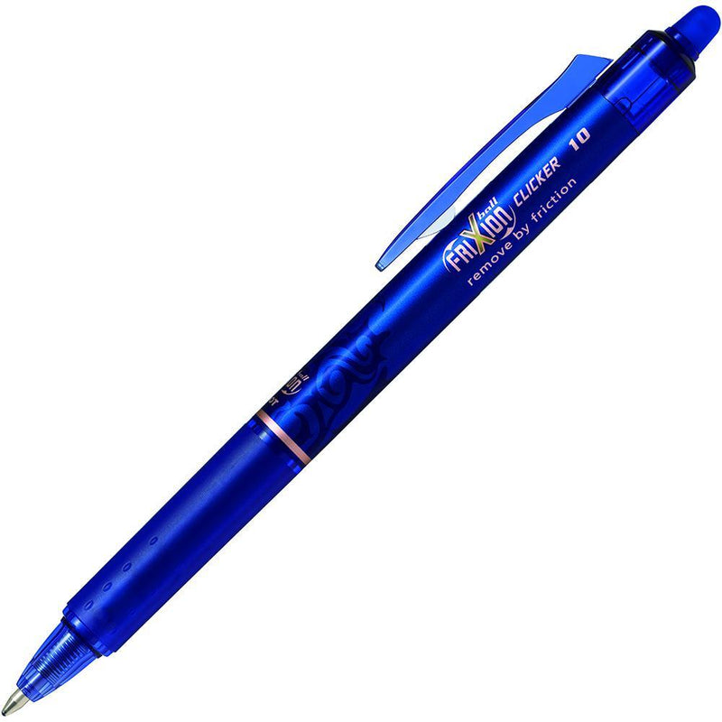 Pilot Frixion Clicker Erasable Gel Ink Pen 1.0Mm Blue BLRT-FR10-L - SuperOffice