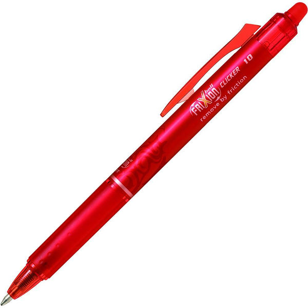 Pilot Frixion Clicker Erasable Gel Ink Pen 1.0Mm Red BLRT-FR10-R - SuperOffice