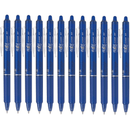 Pilot Frixion Clicker Retractable Erasable Gel Ink Pen 0.7mm Blue Box 12 BLRTFR7L (Box 12) - SuperOffice