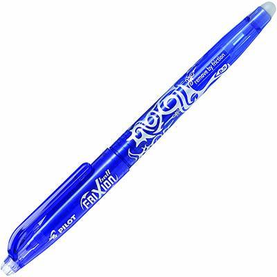 Pilot Frixion Erasable Gel Ink Pen 0.5Mm Blue BLFR5L - SuperOffice