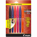 Pilot Frixion Erasable Gel Ink Pen 0.7Mm Assorted Pack 6 636110 - SuperOffice