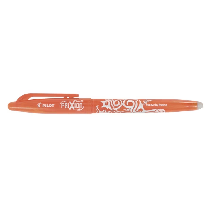 Pilot Frixion Erasable Gel Ink Pen 0.7mm Orange Box 12 622707 (Box 12) - SuperOffice