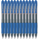 Pilot G2 Gel Ink Pen Retractable 0.7mm Fine Blue Box 12 G-2 BLG27L/622510 (Box 12) - SuperOffice