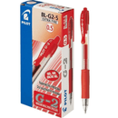 Pilot G2 Retractable Gel Ink Pen Extra Fine 0.5mm Red Box 12 622508 (Box 12) - SuperOffice