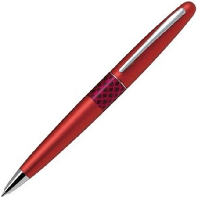 Pilot Metropolitan Ballpoint Pen Wave Red Medium Nib Black 624807 - SuperOffice