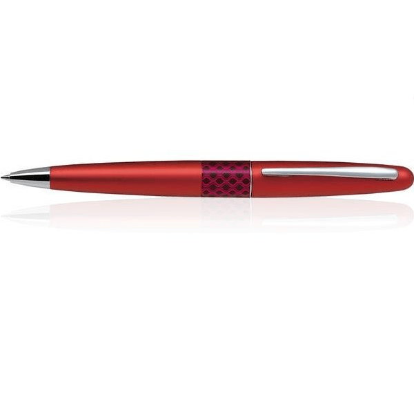 Pilot Metropolitan Ballpoint Pen Wave Red Medium Nib Black 624807 - SuperOffice