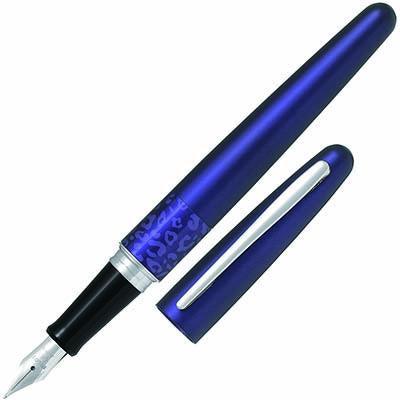 Pilot Mr2 Fountain Pen Purple Leopard Medium Nib Black FPMR2MLPD - SuperOffice