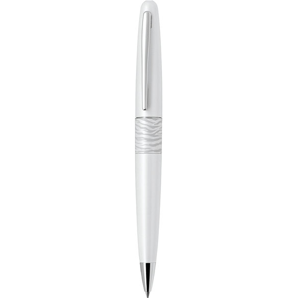 Pilot Mr2 Metropolitan Ballpoint Pen White Tiger Motif Medium Black 624603 - SuperOffice