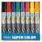 Pilot Permanent Marker Aluminium Barrel Bullet Point 4.0Mm Assorted Pack 8 619005 - SuperOffice