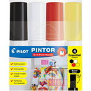 Pilot Pintor Paint Marker Broad Chisel Tip 8.0Mm Essential Colours Pack 4 SW-PT-B - SuperOffice