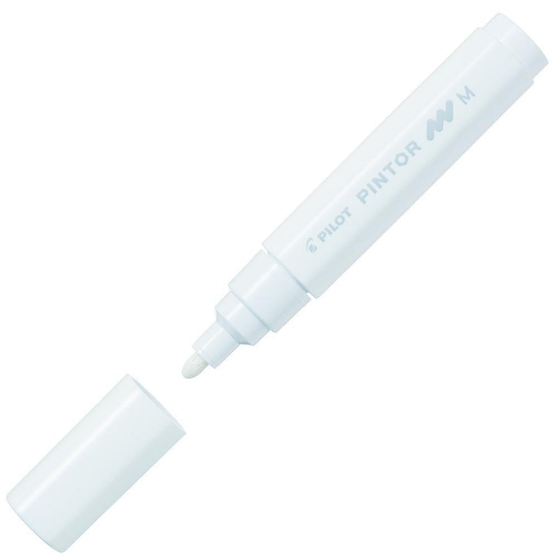 Pilot Pintor Paint Marker Medium Bullet Point 1.4Mm White SW-PT-M-W - SuperOffice