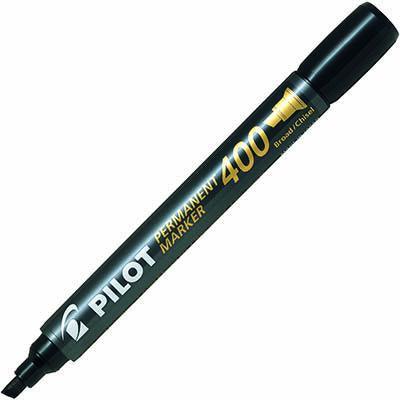 Pilot Sca-400 Permanent Marker Chisel 4.0Mm Black SCA400B - SuperOffice