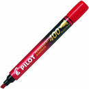 Pilot Sca-400 Permanent Marker Chisel 4.0Mm Red SCA400R - SuperOffice