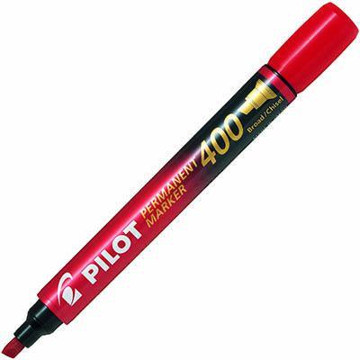 Pilot Sca-400 Permanent Marker Chisel 4.0Mm Red SCA400R - SuperOffice