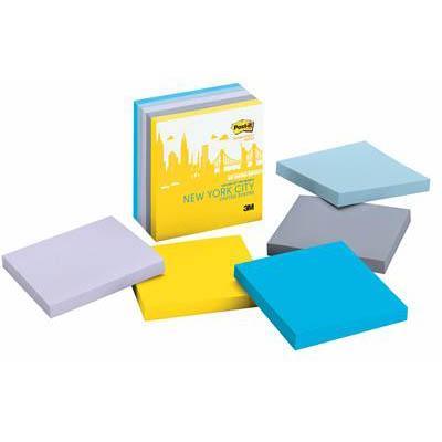 Post-It 654-5Ssny Notes 76 X 76Mm New York Pack 5 70005227403 - SuperOffice