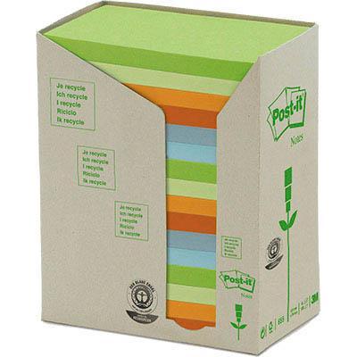 Post-It 655-Rtp Recycled Notes 76 X 127Mm Helsinki Pack 16 FT510110370 - SuperOffice