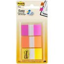 Post-It 680-Olp Index Flags 25 X 44Mm Assorted Pack 3 680-OLP - SuperOffice