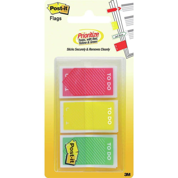 Post-It 682-Todo Flags To-Do 25 X 43Mm Assorted Pack 60 682-TODO - SuperOffice