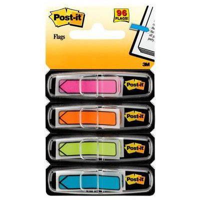 Post-It 684-Arr4 Flags Arrows Bright 4 Colours Pack 96 70071351384 - SuperOffice