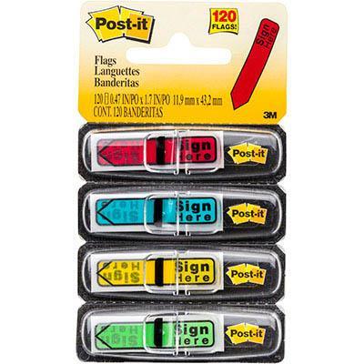 Post-It 684-Sh Writable Message Arrow Flags Assorted Pack 120 70071358686 - SuperOffice
