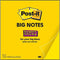 Post-It Bn11 Super Sticky Big Note 279 X 279Mm Yellow 30 Sheets BN11 - SuperOffice