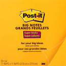 Post-It Bn11O Super Sticky Big Notes 279 X 279Mm Orange 30 Sheets 70007018990 - SuperOffice