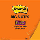 Post-It Bn15 Super Sticky Big Note 381 X 381Mm Orange 30 Sheets BN15 - SuperOffice