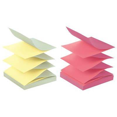 Post-It R330-U-Alt Pop-Up Notes 76 X 76Mm Alternating Ultra Colours Pack 12 70005248631 - SuperOffice