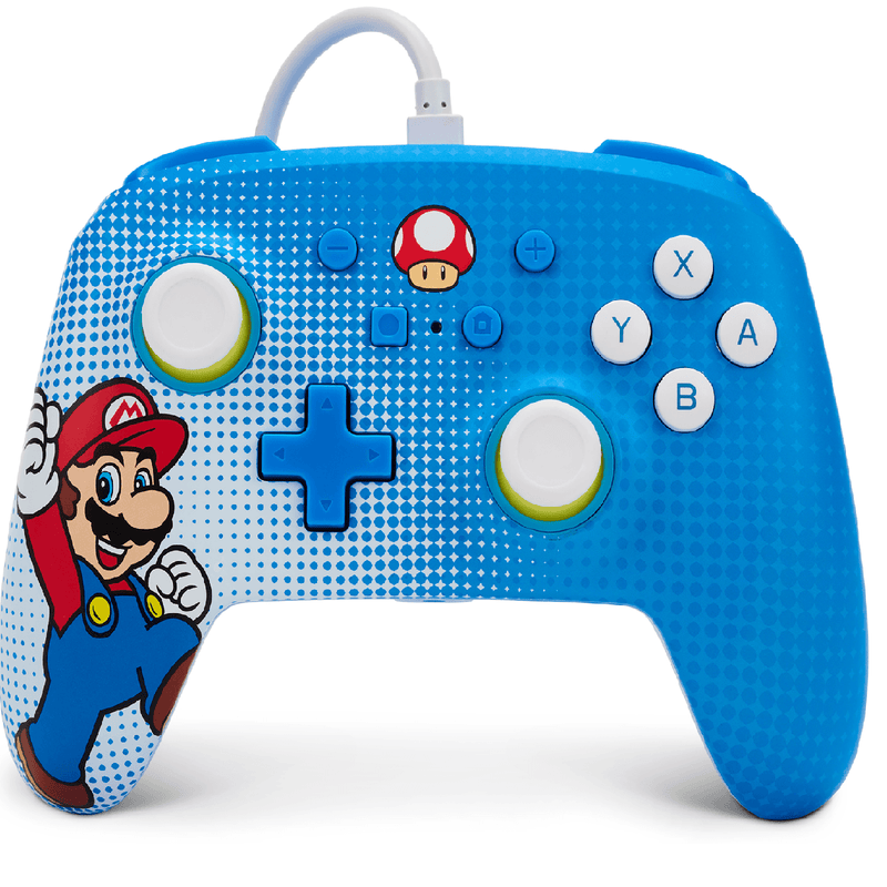 PowerA Enhanced Mario Pop Art Wired Nintendo Switch Controller 1522660-01 - SuperOffice