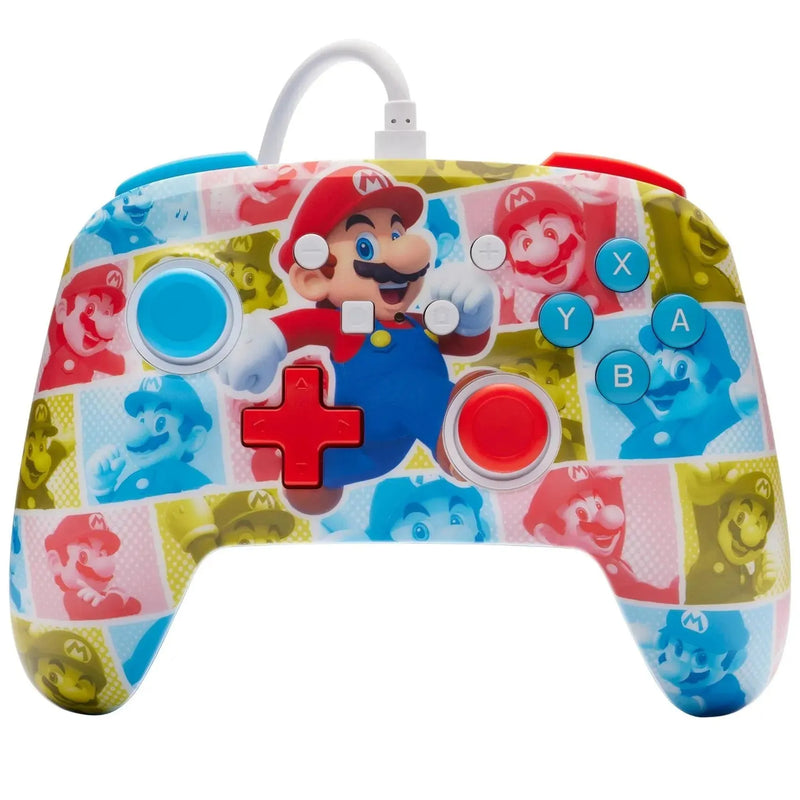 PowerA Enhanced Wired Controller for Nintendo Switch Mario Hero Reel NSGP0282-01 - SuperOffice