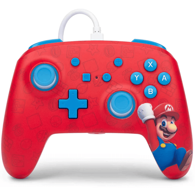 PowerA Enhanced Wired Controller for Nintendo Switch Woo-hoo! Mario NSGP0001-01 - SuperOffice