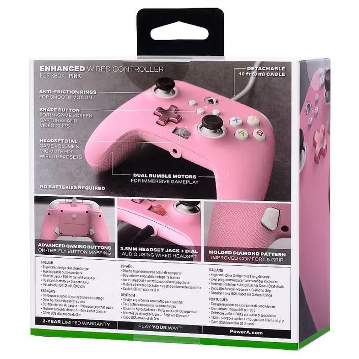 PowerA Enhanced Wired Controller for Xbox Series X|S Pink 1518815-02 - SuperOffice