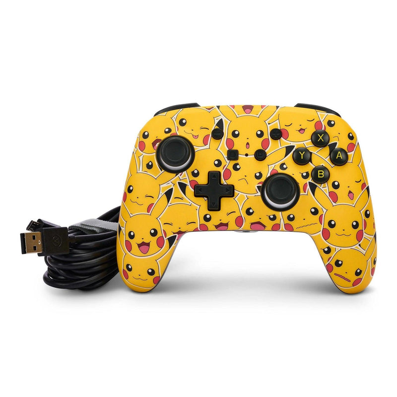 PowerA Enhanced Wired Controller Nintendo Switch Pikachu Moods NSGP0083-01 - SuperOffice