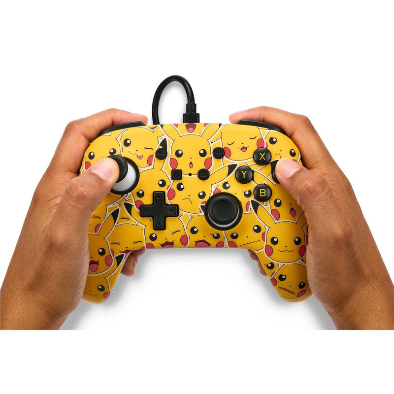 PowerA Enhanced Wired Controller Nintendo Switch Pikachu Moods NSGP0083-01 - SuperOffice