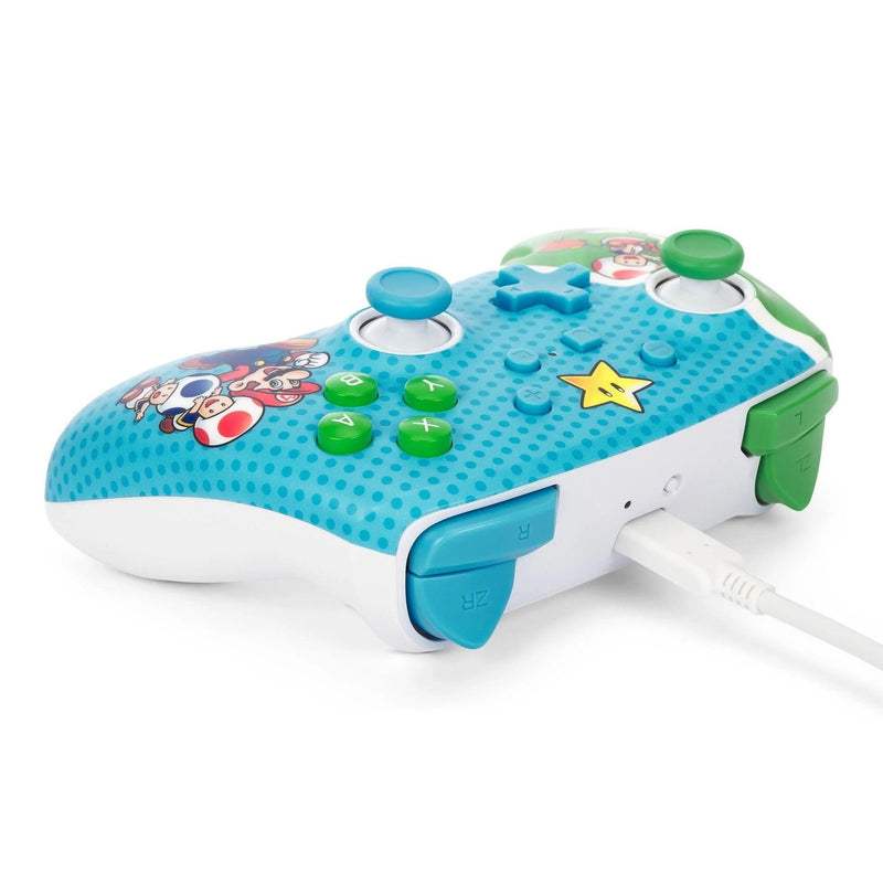 PowerA Enhanced Wireless Controller for Nintendo Switch Mario Super Star Friends NSGP0260-01 - SuperOffice